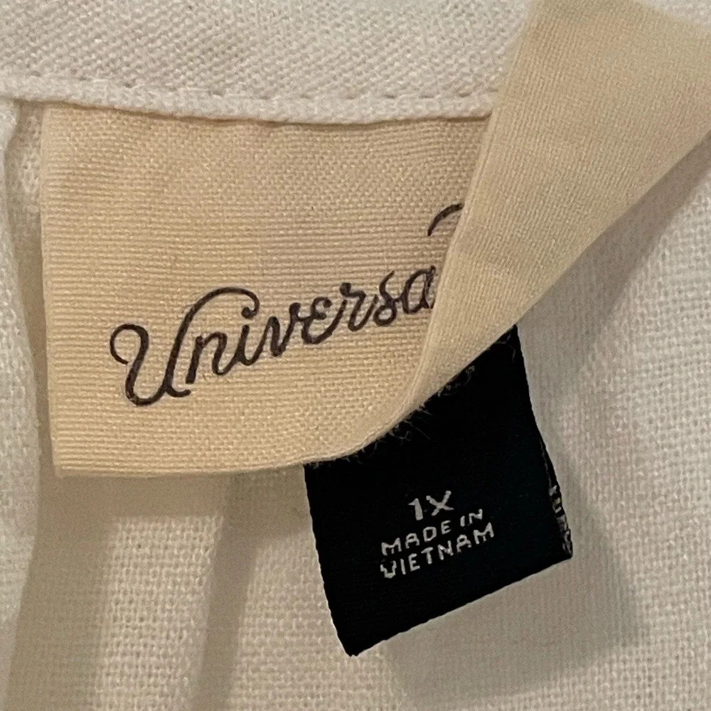 White Line Popover Dress - Picture 10 of 12